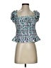 Joy Joy 100% Viscose Teal Sleeveless Blouse Size XS - photo 1
