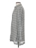 J.Jill 100% Rayon Houndstooth Gray Long Sleeve Button-Down Shirt Size XS - photo 5