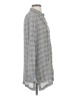 J.Jill 100% Rayon Houndstooth Gray Long Sleeve Button-Down Shirt Size XS - photo 4