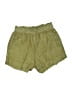 Madewell Solid Green Shorts Size XXS - photo 1