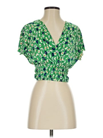 Bershka Short Sleeve Blouse (view 1)