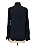 J.Crew Black Long Sleeve Silk Top Size 0 - photo 2