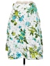 Etcetera Floral White Casual Skirt Size 2 - photo 2