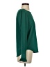 Ann Taylor 100% Polyester Green Long Sleeve Blouse Size XS - photo 4