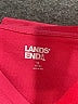 Lands' End 100% Cotton Pink Active T-Shirt Size 1X - photo 7