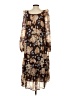 Hayden 100% Polyester Brown Casual Dress Size S - photo 2