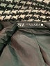 Zara Houndstooth Gray Jacket Size M - photo 6