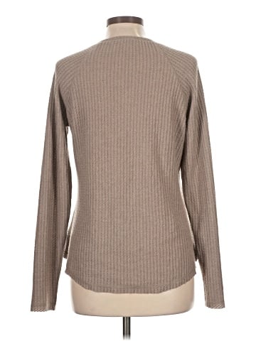Hem & Thread Long Sleeve Top (view 2)