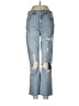 Topshop Hearts Blue Jeans Size 30 waist - photo 1