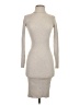 Express Gray Casual Dress Size XS - photo 1