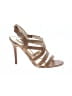 Charles David 100% Leather Metallic Gold Sandals Size 7 - photo 1
