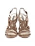 Charles David 100% Leather Metallic Gold Sandals Size 7 - photo 2