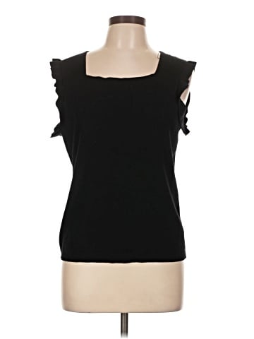 Cable & Gauge Sleeveless T-Shirt (view 1)