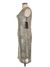 Scarlett Metallic Silver Cocktail Dress Size 12 - photo 5