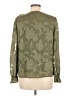 adyson parker 100% Polyester Green Long Sleeve Blouse Size M - photo 2
