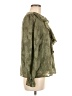 adyson parker 100% Polyester Green Long Sleeve Blouse Size M - photo 4