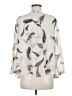 Casting 100% Polyester Ivory Long Sleeve Blouse Size Med (2 or M) - photo 2