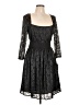 Andrew Marc Black Cocktail Dress Size 10 - photo 1