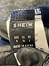Shein 100% Polyester Blue 3/4 Sleeve Blouse Size 4 - photo 7