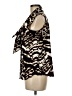Calvin Klein Animal Print Black Sleeveless Blouse Size M - photo 5