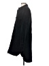Zara Basic Black Coat Size S - photo 5
