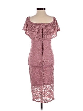 slim fit dress slacks High Life Rose Gold Sequin Square Neck Split Front Maxi Dress  Club L  London