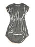 CALVIN KLEIN JEANS Metallic Gray Dress Size 6X - photo 2
