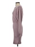 Nine West Solid Gray Casual Dress Size XS - photo 5