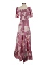 Shein 100% Polyester Pink Casual Dress Size 2 - photo 2