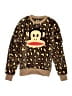 Paul Frank 100% Polyester Animal Print Brown Pullover Sweater Size XS (kids) - photo 1