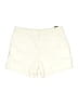 Banana Republic Solid Ivory Shorts Size 6 - photo 1