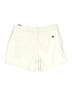 Banana Republic Solid Ivory Shorts Size 6 - photo 2