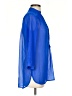 Truth NYC 100% Polyester Blue 3/4 Sleeve Blouse Size S - photo 4