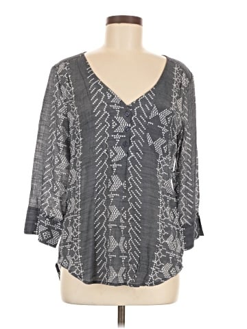 Fred David 3/4 Sleeve Blouse (view 1)