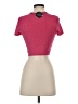 Lulus Pink Short Sleeve Turtleneck Size XS - photo 2
