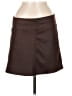Max Studio 100% Polyurethane Solid Brown Casual Skirt Size M - photo 1