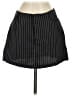 Shein 100% Polyester Stripes Black Casual Skirt Size 4 - photo 1