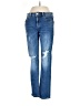 Pilcro Hearts Blue Jeans Size 25 waist - photo 1
