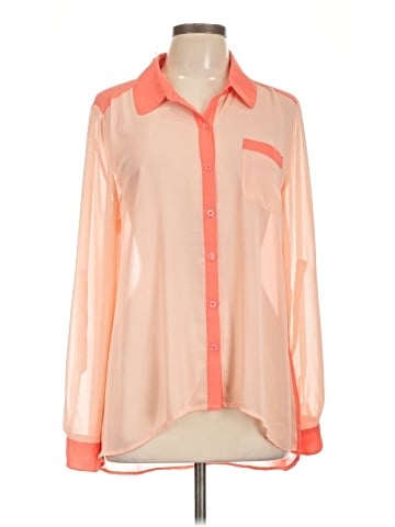 Maurices Long Sleeve Blouse (view 1)