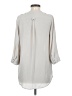 Express 100% Polyester Gray 3/4 Sleeve Blouse Size XS - photo 2