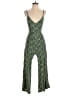 Valija Gitana 100% Rayon Paisley Green Jumpsuit Size XS - photo 1