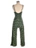 Valija Gitana 100% Rayon Paisley Green Jumpsuit Size XS - photo 2