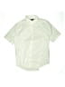 Lands' End 100% Cotton Solid Ivory White Short Sleeve Button-Down Shirt Size 18 - photo 1