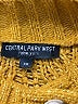 Central Park West Yellow Cardigan Size XS - photo 7