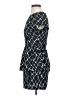 Simone D 100% Polyester Graphic Black Casual Dress Size S - photo 5