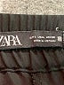 Zara 100% Polyester Solid Black Track Pants Size L - photo 7