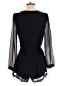 Astr Solid Black Romper Size XS - photo 2