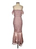 Saints + Secrets 100% Polyester Pink Cocktail Dress Size XS - photo 1