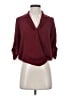 Philosophy Burgundy Red 3/4 Sleeve Blouse Size 1Estimated - photo 1