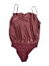 Kaileigh 100% Polyester Burgundy Bodysuit Size XL - photo 1
